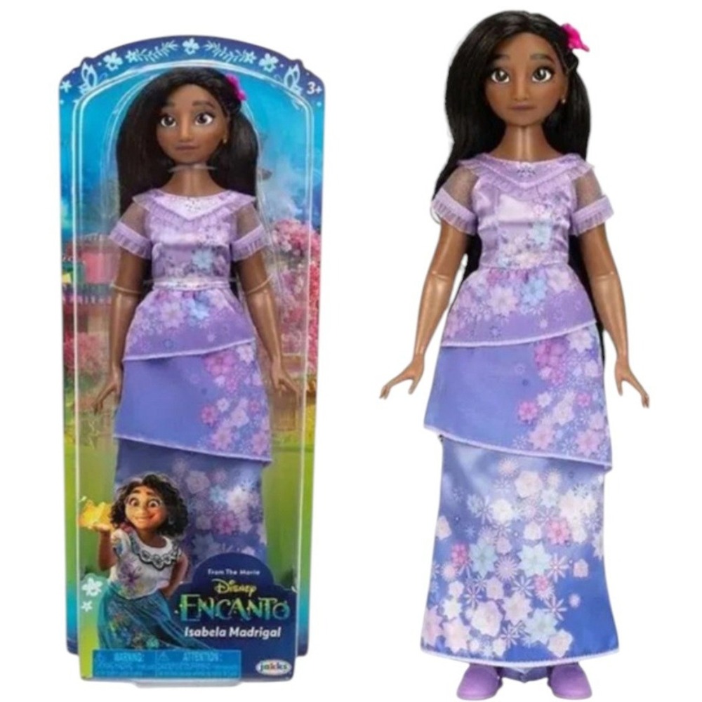 Jakks Pacific Disney Encanto Isabela Madrigal Fashion Doll Purple‎ Dress